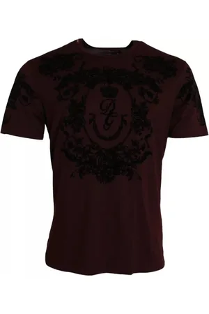 Dolce & Gabbana Heren, Tops, Bruin, Maat: XS Katoen