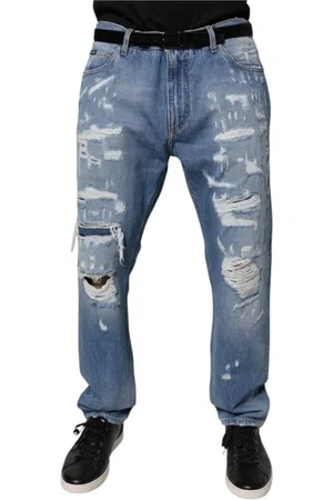 Dolce & Gabbana Heren, Jeans, Blauw, Maat: XL Denim