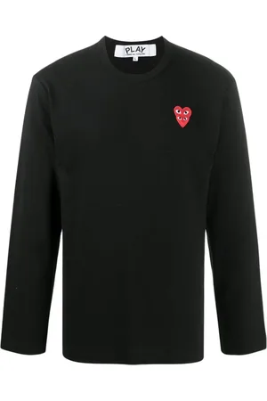 Comme des Garçons Heren, Sweatshirts & Hoodies, Zwart, Maat: XL