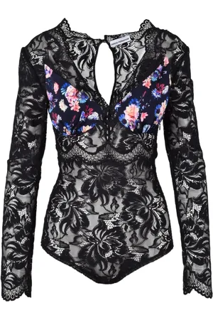 Paco rabanne Dames, Tops, Zwart, Maat: L Poliester