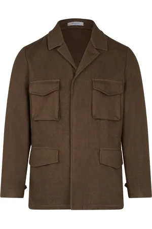 Boglioli Heren, Jassen, Bruin, Maat: XL Wol