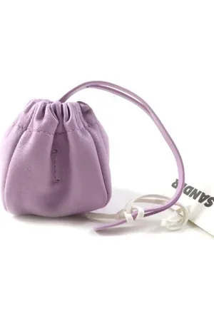 Jil Sander Dames, Pre-owned, Paars, Maat: ONE Size Leer