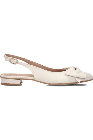 Lina Locchi Dames, Schoenen, Wit, Maat: 40 EU Linnen