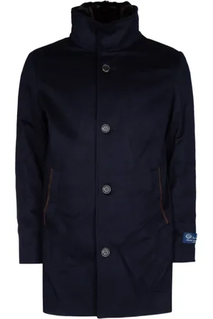 Paul & Shark Heren, Mantels, Blauw, Maat: M