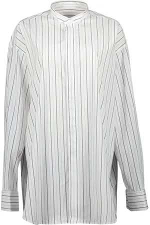 Ami Dames, Blouses & Shirts, Wit, Maat: XS Katoen