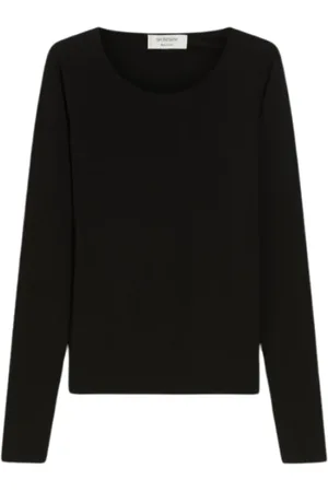 Sportmax Dames, Tops, Zwart, Maat: L