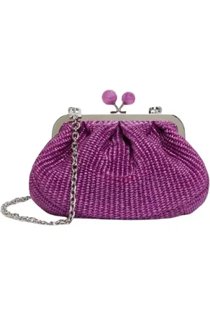 Max Mara Dames, Tassen, Paars, Maat: ONE Size