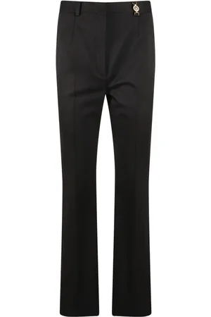 VERSACE Dames, Broeken, Zwart, Maat: XS
