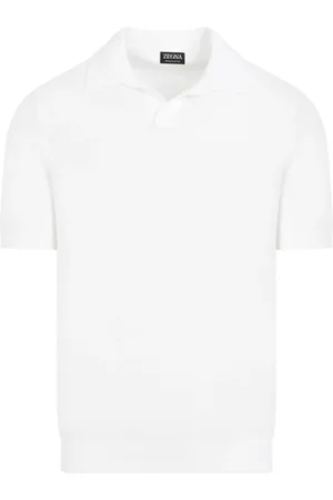 Ermenegildo Zegna Heren, Tops, Wit, Maat: M Katoen