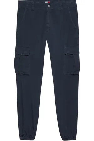 Tommy Hilfiger Heren, Broeken, Blauw, Maat: W32 Katoen