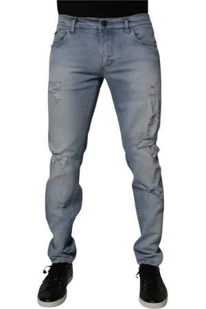 Dolce & Gabbana Heren, Jeans, Blauw, Maat: L Denim