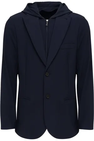 Emporio Armani Heren, Jassen, Blauw, Maat: XL