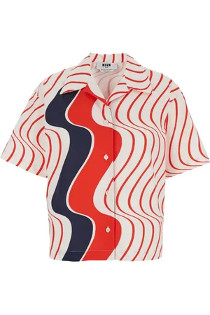 Msgm Dames, Blouses & Shirts, Veelkleurig, Maat: S