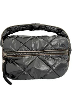 Moncler Dames, Pre-owned, Zwart, Maat: ONE Size Nylon