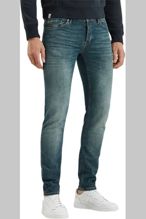 Cast Iron Heren, Jeans, Blauw, Maat: W38 L34 Denim