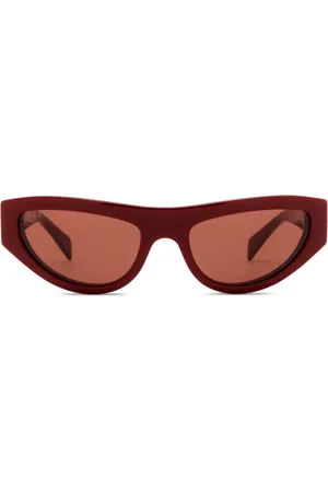 Gucci Dames, Accessoires, Rood, Maat: 55 MM