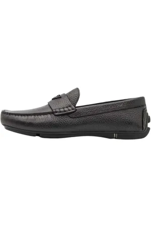 Emporio Armani Heren, Schoenen, Zwart, Maat: 41 EU
