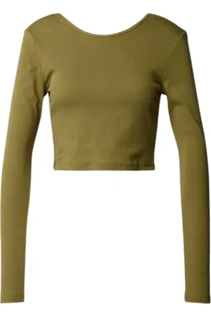 ONLY Dames, Tops, Groen, Maat: L Katoen