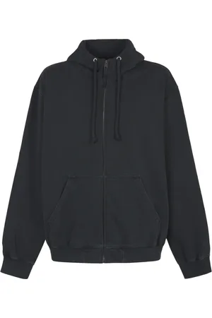 Maison Margiela Heren, Sweatshirts & Hoodies, Zwart, Maat: M Katoen