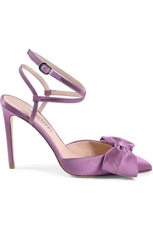 DEE OCLEPPO Dames, Schoenen, Paars, Maat: 37 1/2 EU Satijn