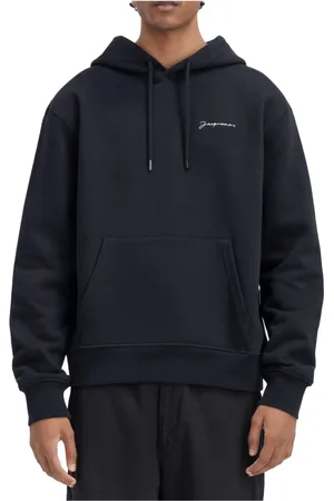 Jacquemus Heren, Sweatshirts & Hoodies, Zwart, Maat: L Katoen