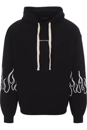 Vision Of Super Heren, Sweatshirts & Hoodies, Zwart, Maat: S Katoen