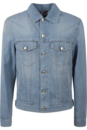 Brunello Cucinelli Heren, Jassen, Blauw, Maat: S Denim