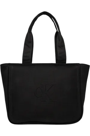 Calvin Klein Dames, Tassen, Zwart, Maat: ONE Size Katoen