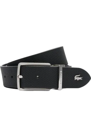 Lacoste Heren, Accessoires, Zwart, Maat: 130 CM Leer