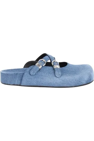 vic matiè Dames, Schoenen, Blauw, Maat: 38 EU Denim