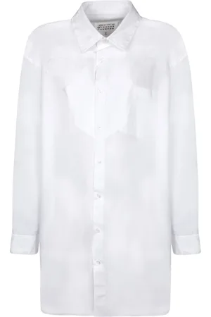 Maison Margiela Heren, Overhemden, Wit, Maat: 3XS Katoen