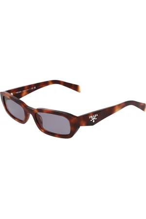 Prada Dames, Accessoires, Bruin, Maat: 53 MM Leer