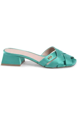 DEE OCLEPPO Dames, Schoenen, Groen, Maat: 37 EU Satijn