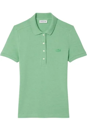 Lacoste Dames, Tops, Groen, Maat: L Katoen