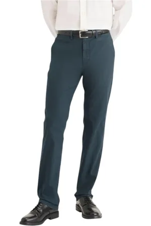 Dockers Heren, Broeken, Blauw, Maat: W34 L32