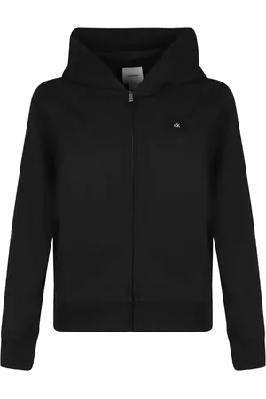 Calvin Klein Dames, Sweatshirts & Hoodies, Zwart, Maat: L