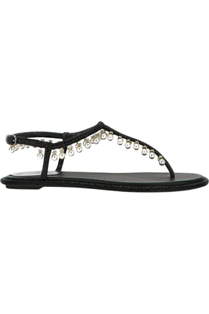RENE CAOVILLA Dames, Schoenen, Zwart, Maat: 37 1/2 EU