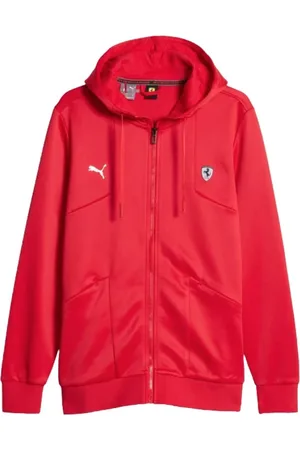 PUMA Heren, Sweatshirts & Hoodies, Rood, Maat: M