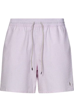 Ralph Lauren Heren, Badkleding, Roze, Maat: M Zijde