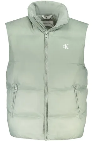 Calvin Klein Heren, Jassen, Groen, Maat: S Polyamide