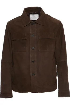 AMARANTO Amaránto, Heren, Jassen, Bruin, Maat: 2XL Katoen