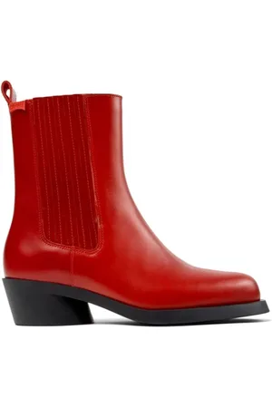 Camper Dames, Schoenen, Rood, Maat: 36 EU Leer
