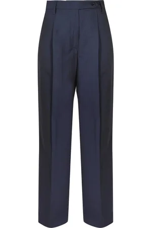 DEPARTMENT FIVE Dames, Broeken, Blauw, Maat: S Polyamide