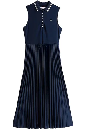 Tommy Hilfiger Dames, Jurken, Blauw, Maat: M