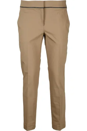 Brunello Cucinelli Dames, Broeken, , Maat: S Katoen