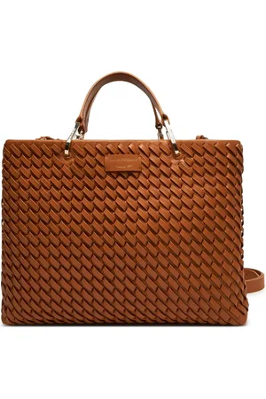 Emporio Armani Dames, Tassen, Bruin, Maat: ONE Size Leer
