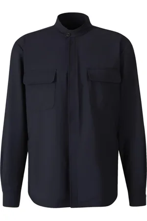 Boglioli Heren, Jassen, Blauw, Maat: S Wol