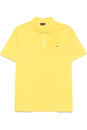 Paul & Shark Heren, Tops, Geel, Maat: 3XL Katoen