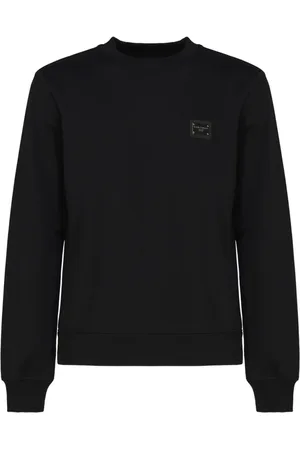 Dolce & Gabbana Heren, Sweatshirts & Hoodies, Zwart, Maat: S Katoen