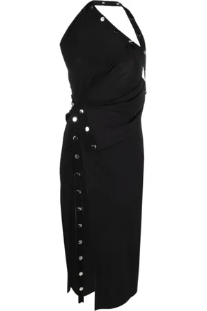 The Attico Dames, Jurken, Zwart, Maat: 2XS